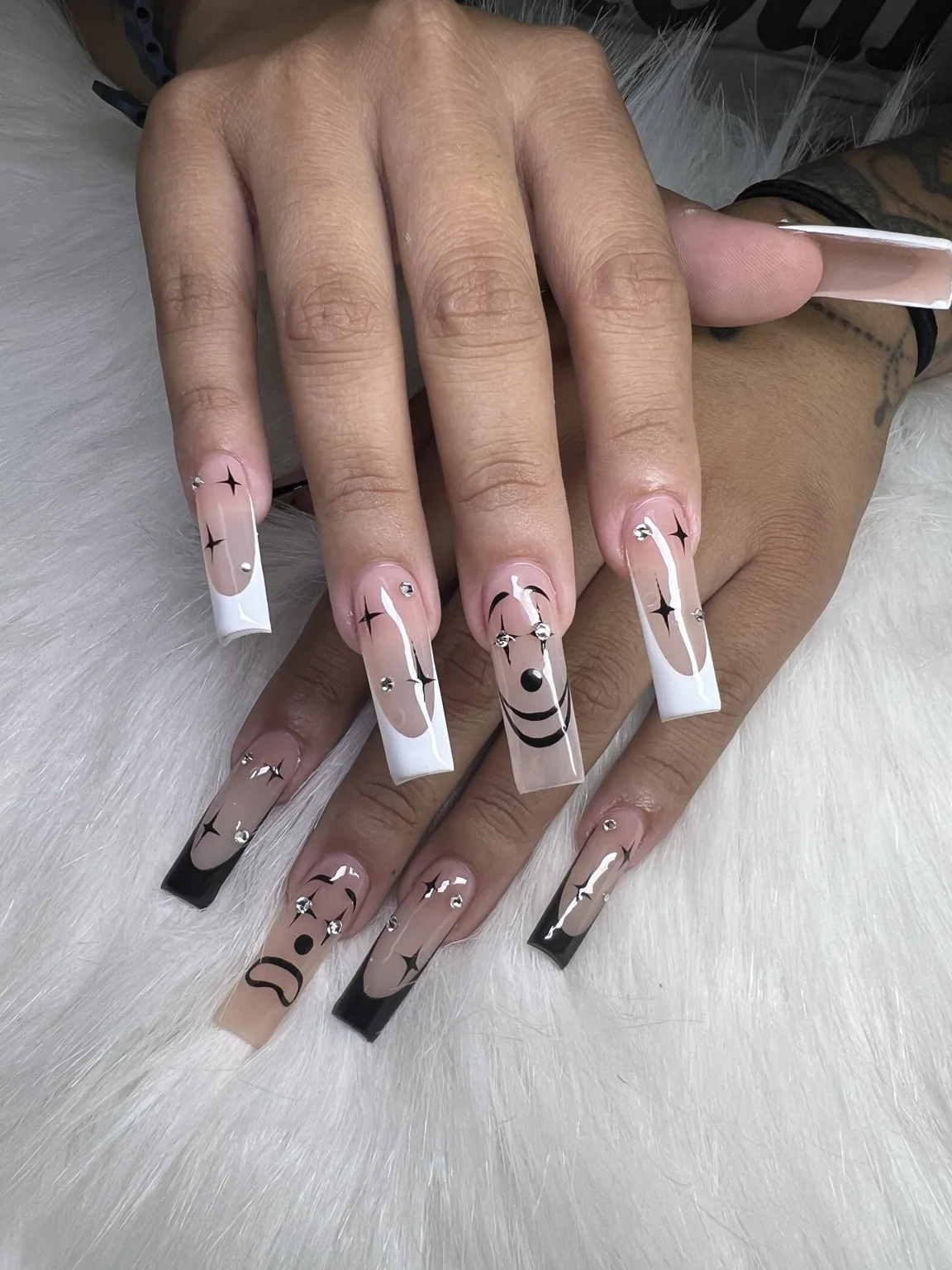 Soft Pink French Nails in San Marcos, TX