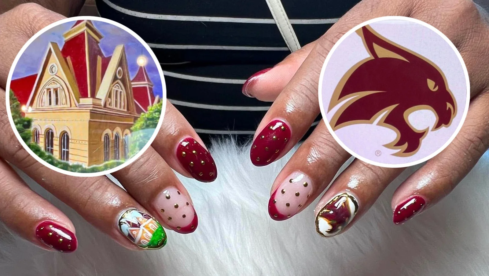 Texas State Nail Art in San Marcos, TX